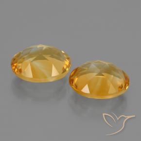 4.81克拉天然黄水晶，椭圆形，VVS-VS