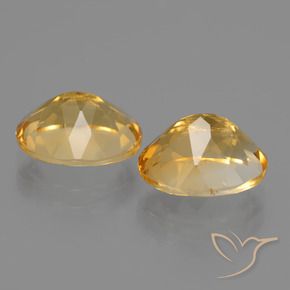 5.03克拉天然黄水晶，椭圆形，VVS-VS
