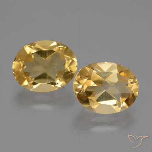 4.58ctw 天然 金色 黄水晶, 椭圆形, VVS-VS