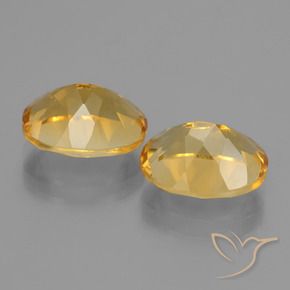 5.21克拉天然黄水晶，椭圆形，VVS-VS