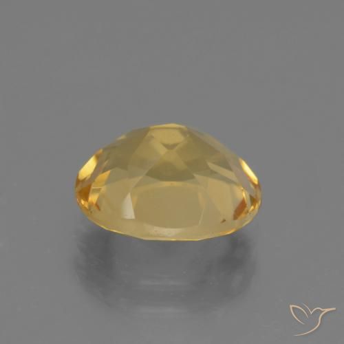 2.48克拉天然黄水晶，椭圆形，VS