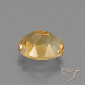 2.43克拉天然黄水晶，椭圆形，VVS