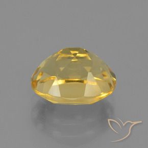 3.05克拉天然黄水晶，椭圆形，VVS-VS