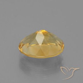 2.34克拉天然黄水晶，椭圆形，VVS-VS
