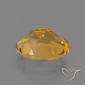 2.41克拉天然黄水晶，椭圆形，VS