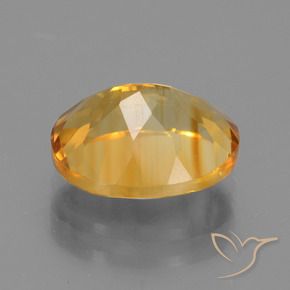 2.72克拉天然黄水晶，椭圆形，VVS-VS
