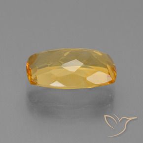 3.63克拉天然黄水晶，软垫，VVS-VS