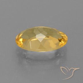2.63克拉天然黄水晶，椭圆形，VVS