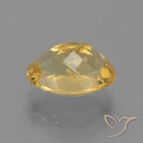 3.51克拉天然黄水晶，椭圆形，VS