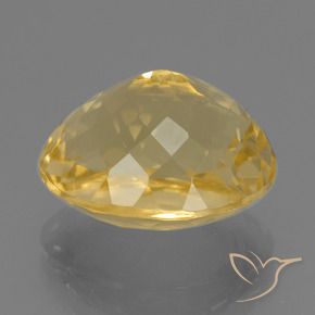 7.40克拉天然黄水晶，椭圆形，VVS