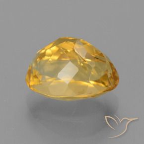 4.23克拉天然黄水晶，椭圆形，VS-SI