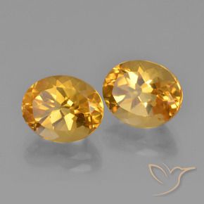 5.50克拉天然黄水晶，椭圆形，VVS-VS