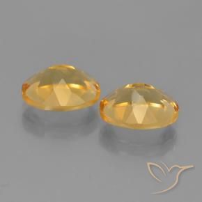 4.80克拉天然黄水晶，椭圆形，VS