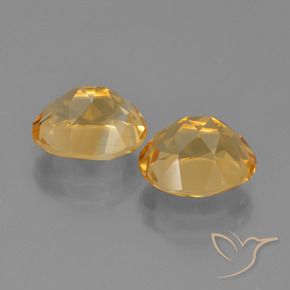 4.74克拉天然黄水晶，椭圆形，VVS-VS