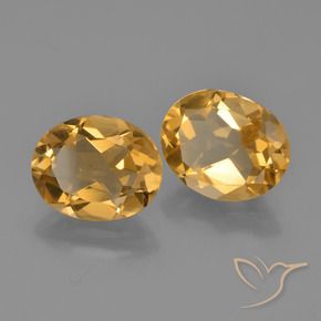 4.02克拉天然黄水晶，椭圆形，VVS-VS
