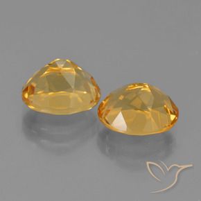 5.61克拉天然黄水晶，椭圆形，VVS-VS