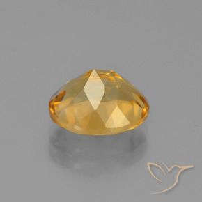 2.58克拉天然金色黄水晶，椭圆形切割，9.9×8毫米，VVS-VS