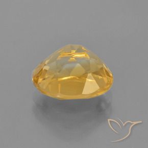 2.68克拉天然黄水晶，椭圆形，VVS