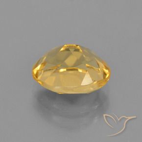 2.65克拉天然黄水晶，椭圆形，VVS