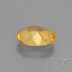 1.84克拉天然黄水晶，椭圆形，VVS-VS