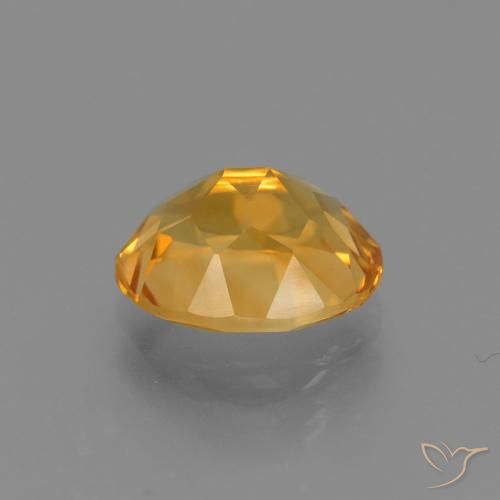 2.31克拉天然黄水晶，椭圆形，VVS-VS