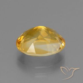 3.23克拉天然黄水晶，椭圆形，VVS-VS
