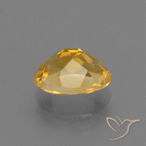 2.26克拉天然黄水晶，椭圆形，VVS