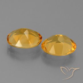 4.68克拉天然黄水晶，椭圆形，VVS-VS
