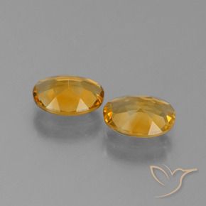 1.93克拉天然黄水晶，椭圆形，VVS-VS