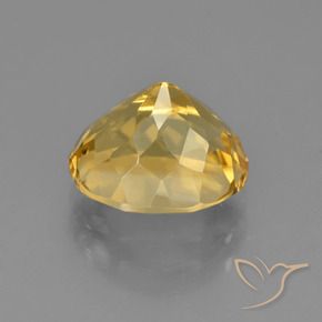3.88克拉天然黄水晶，椭圆形，VVS-VS