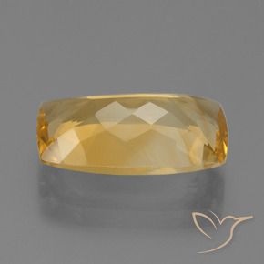 5.05克拉天然黄水晶，软垫，VVS