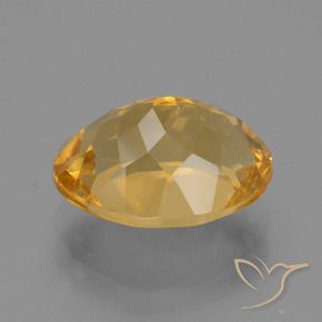 4.42克拉天然黄水晶，椭圆形，VS