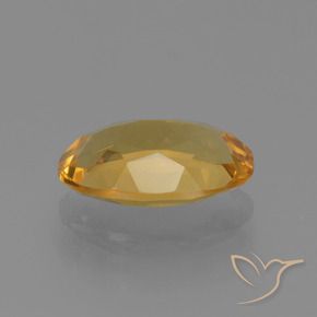 2.51克拉天然黄水晶，椭圆形，VVS-VS