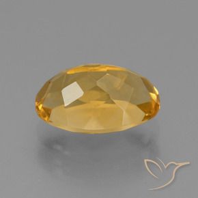 3.01克拉天然黄水晶，椭圆形，VVS-VS