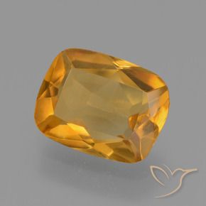 2.27克拉天然黄水晶，软垫，VVS-VS