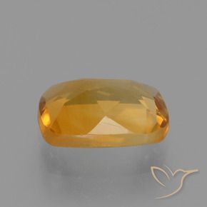 2.27克拉天然黄水晶，软垫，VVS-VS