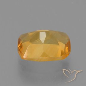 1.54克拉天然黄水晶，软垫，VVS-VS