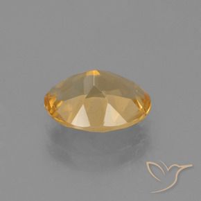 1.90克拉天然黄水晶，椭圆形，VVS-VS