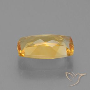 3.53克拉天然黄水晶，软垫，VVS-VS