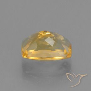3.68克拉天然黄水晶，软垫，VVS-VS