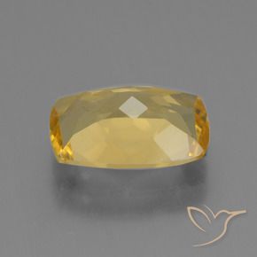 3.63克拉天然黄水晶，软垫，VVS-VS