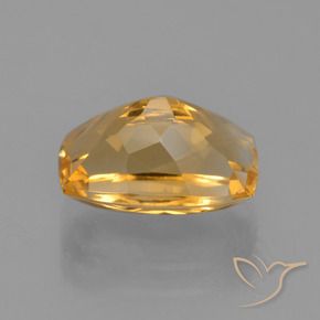 3.06克拉天然黄水晶，软垫，VVS-VS