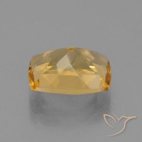 3.71克拉天然黄水晶，软垫，VVS-VS