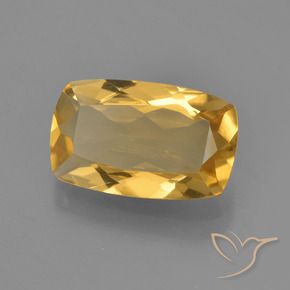 2.30克拉天然黄水晶，软垫，VVS-VS