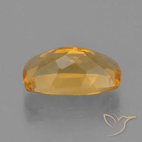 3.28克拉天然黄水晶，软垫，VVS-VS
