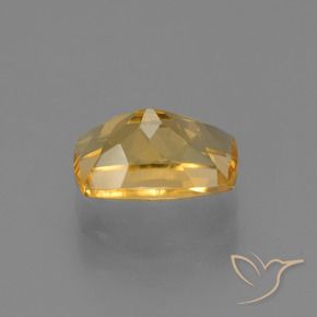 2.84克拉天然黄水晶，软垫，VVS-VS