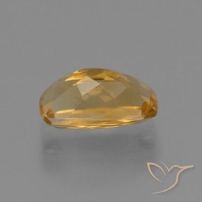 2.96克拉天然黄水晶，软垫，VVS-VS