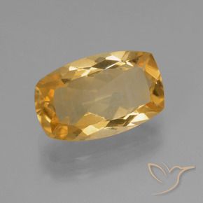 3.56克拉天然黄水晶，软垫，VVS-VS