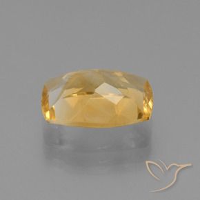 3.06克拉天然黄水晶，软垫，VVS-VS