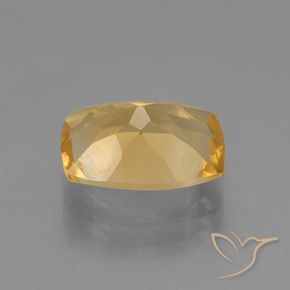 3.26克拉天然黄水晶，软垫，VVS-VS